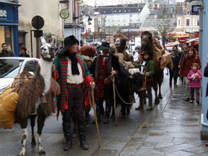 La caravane du Père Noël