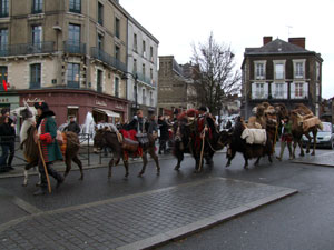 La caravane du Père Noël