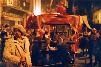 chariot à boeufs